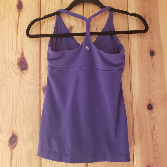 Lululemon Pure Balance racer back tank top size 6 - Picture 4 of 6